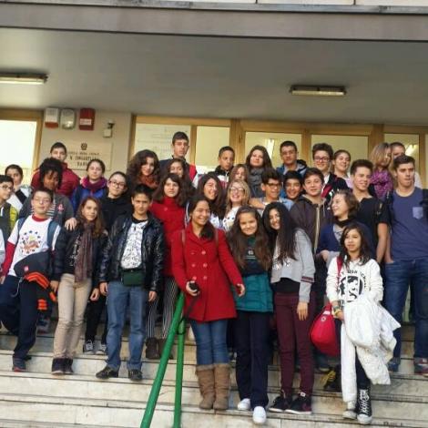 Foto sulle scale